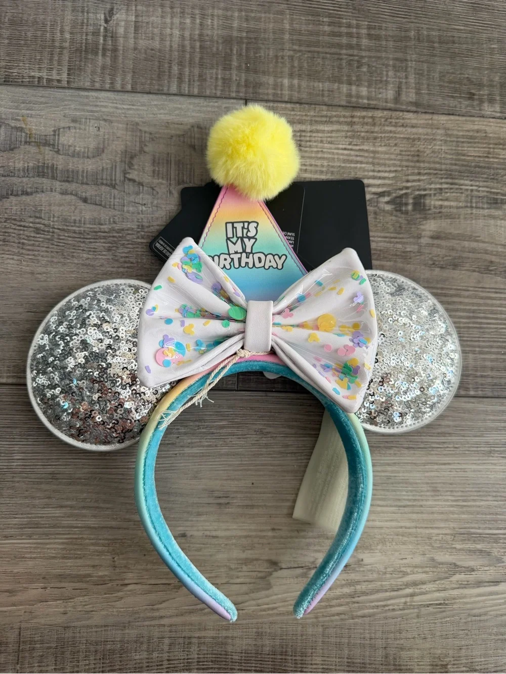 Loungefly It’s My Birthday Ears NWT RARE